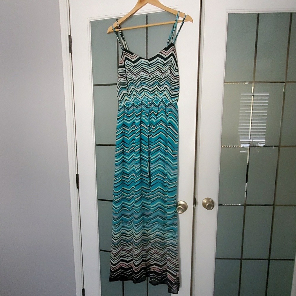 Striped Maxi Dress